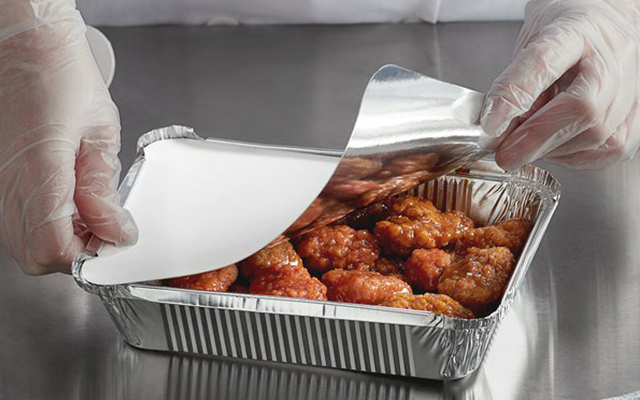 Round Aluminum Foil Container - 9